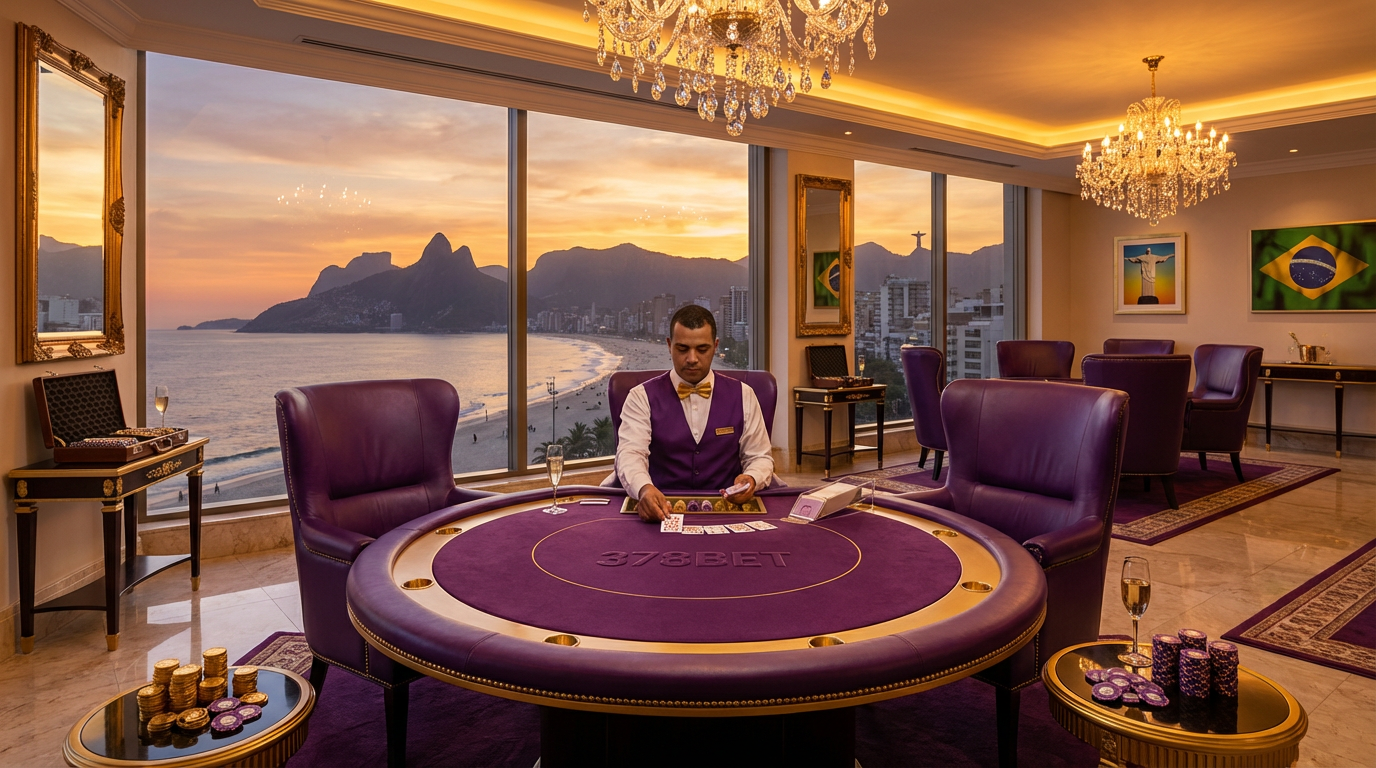 alfabet Cassino VIP Premium - Sala de Jogos Luxuosa com Vista para Copacabana Rio de Janeiro